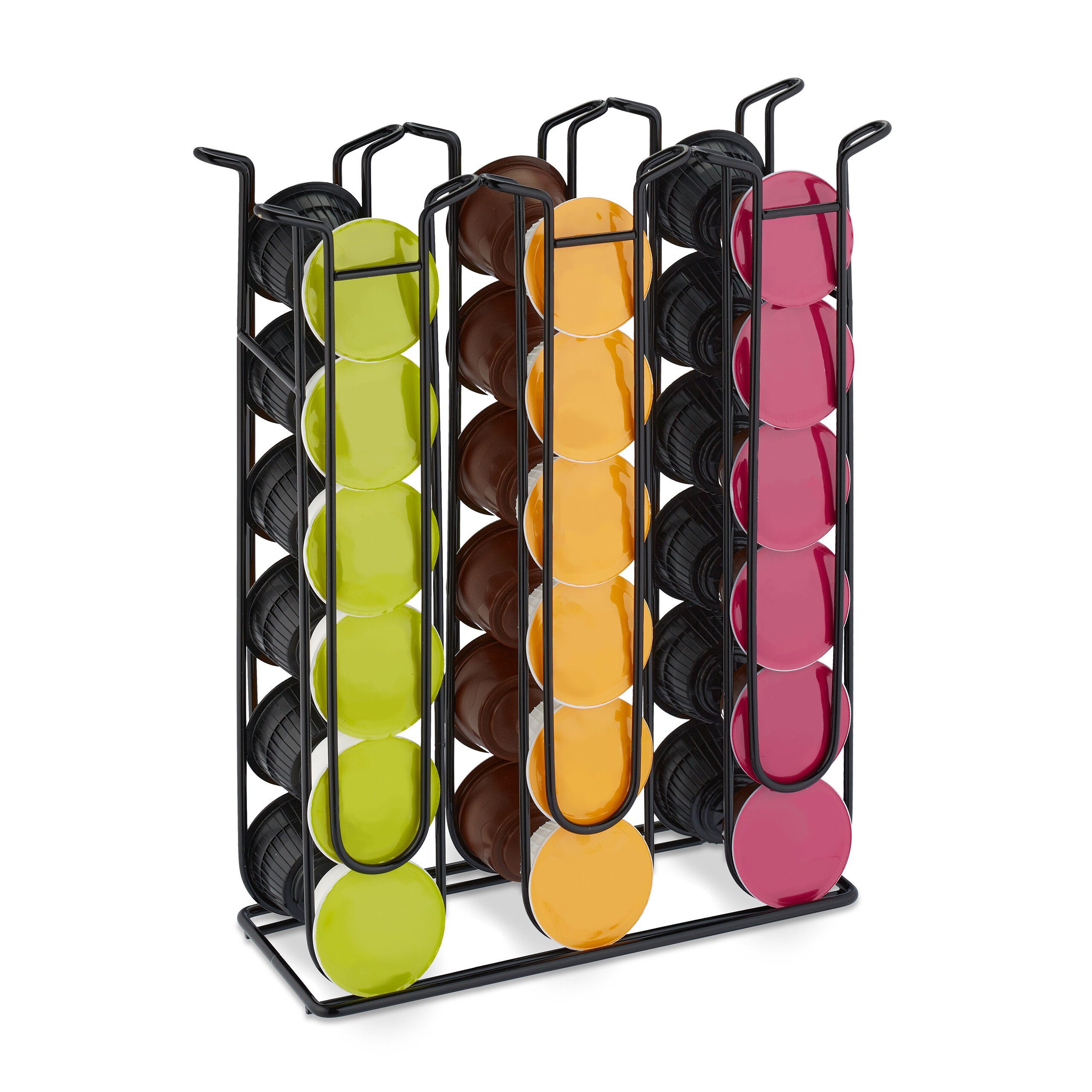 relaxdays Kapselhalter Kapselhalter für 36 Dolce Gusto Kapseln