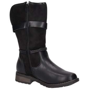 Charmosa Stiefelette in schwarz