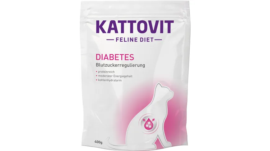 Kattovit Katzentrockenfuttter Feline Diabetes 400 g