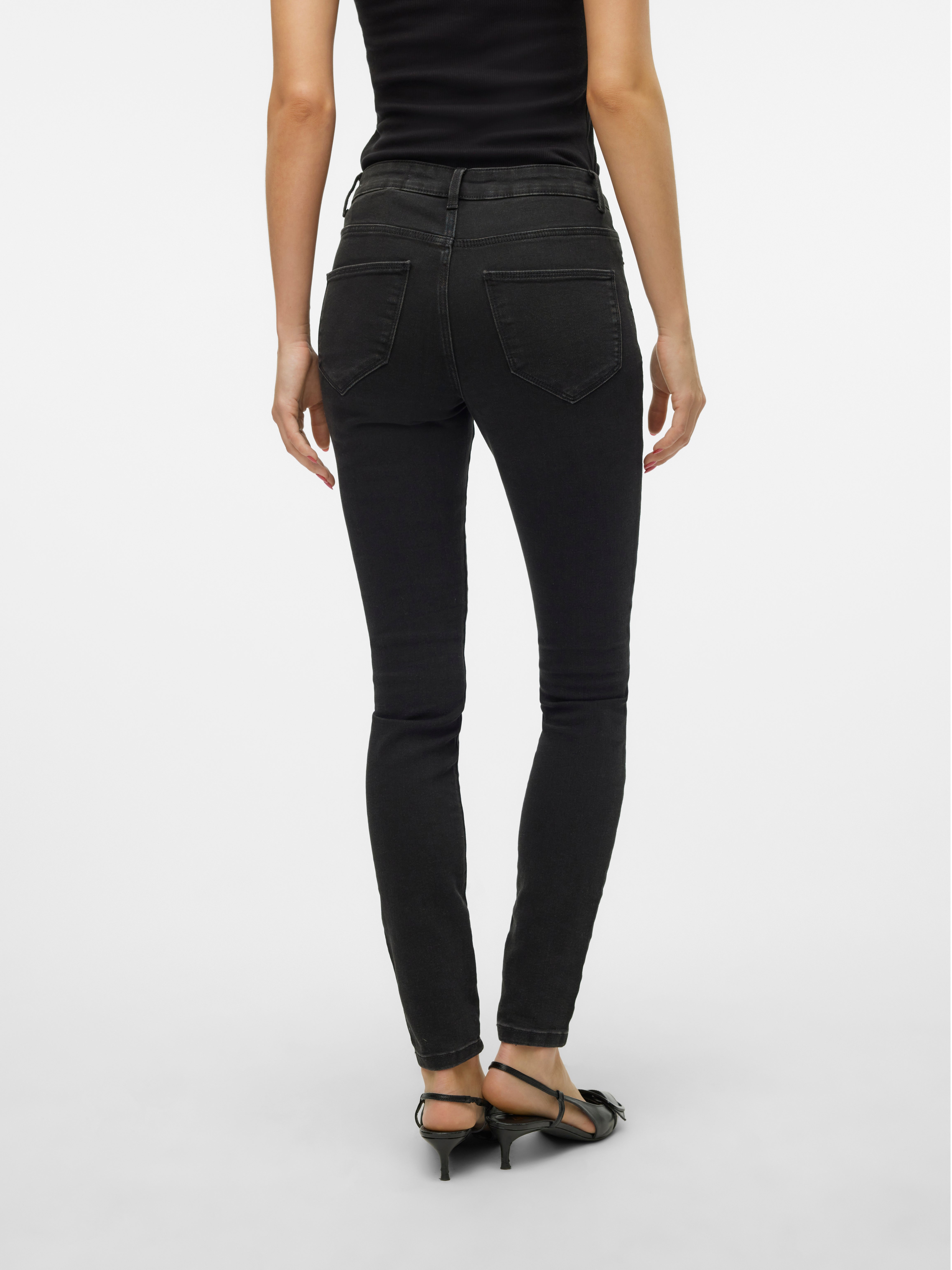 VMELLY Mid Rise Skinny Fit Jeans