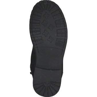 Puccetti Schnür Boots in schwarz