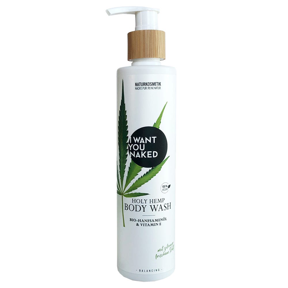 I WANT YOU NAKED Holy Hemp Body Wash 250 ml