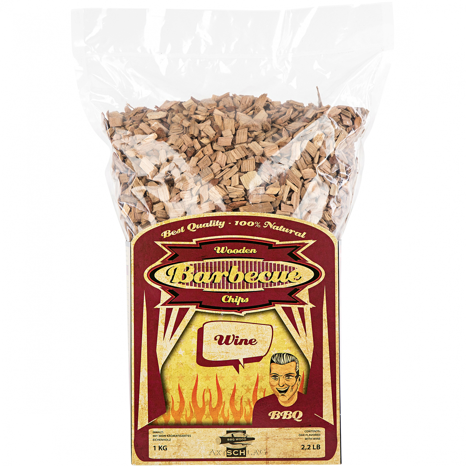 Axtschlag Räucherchips Wein – Wooden Barbecue Chips Wine