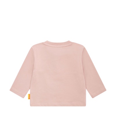 Set Leggings + T-Shirt langarm, rosa für Mädchen