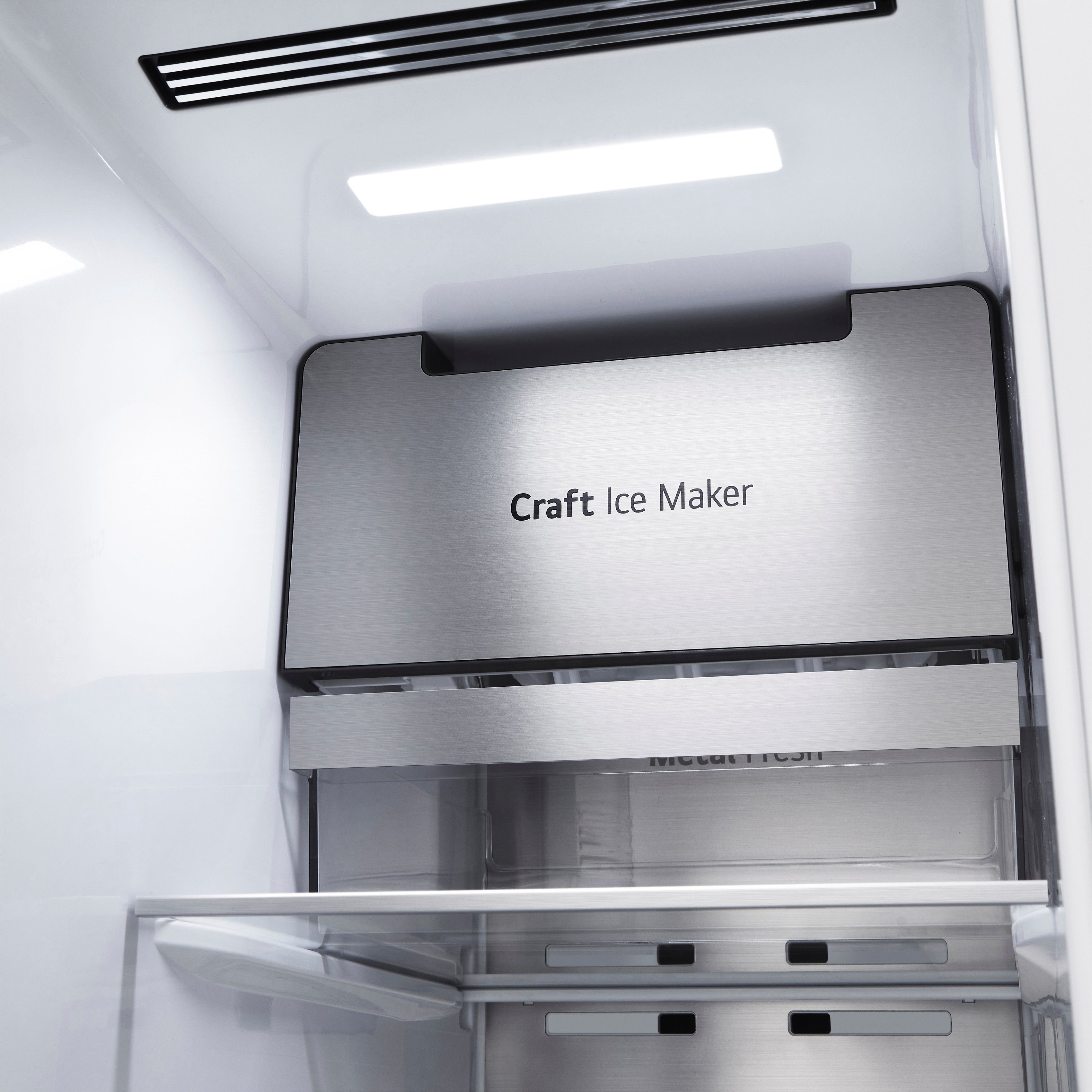 LG Side-by-Side GSXV90BSDE, 179 cm hoch, 91,3 cm breit, Craft Ice Bereiter, InstaView™