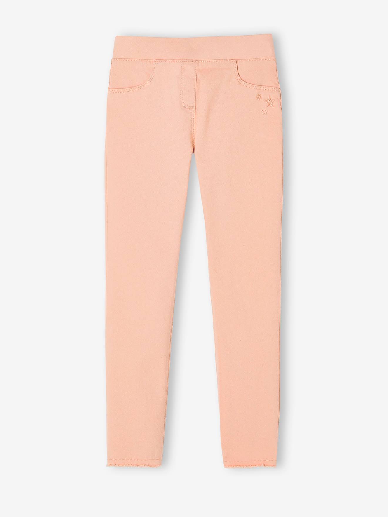 Vertbaudet Farbige Mädchen Treggings - hellblau