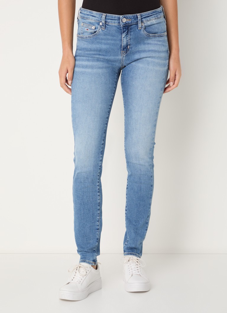Blugi Tommy Hilfiger Sophie cu talie joasă, skinny fit, ușori