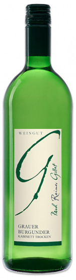 2021 Oppenheimer Schloss Grauer Burgunder Kabinett trocken 1,0 L - Weingut Paul Rainer Gillot