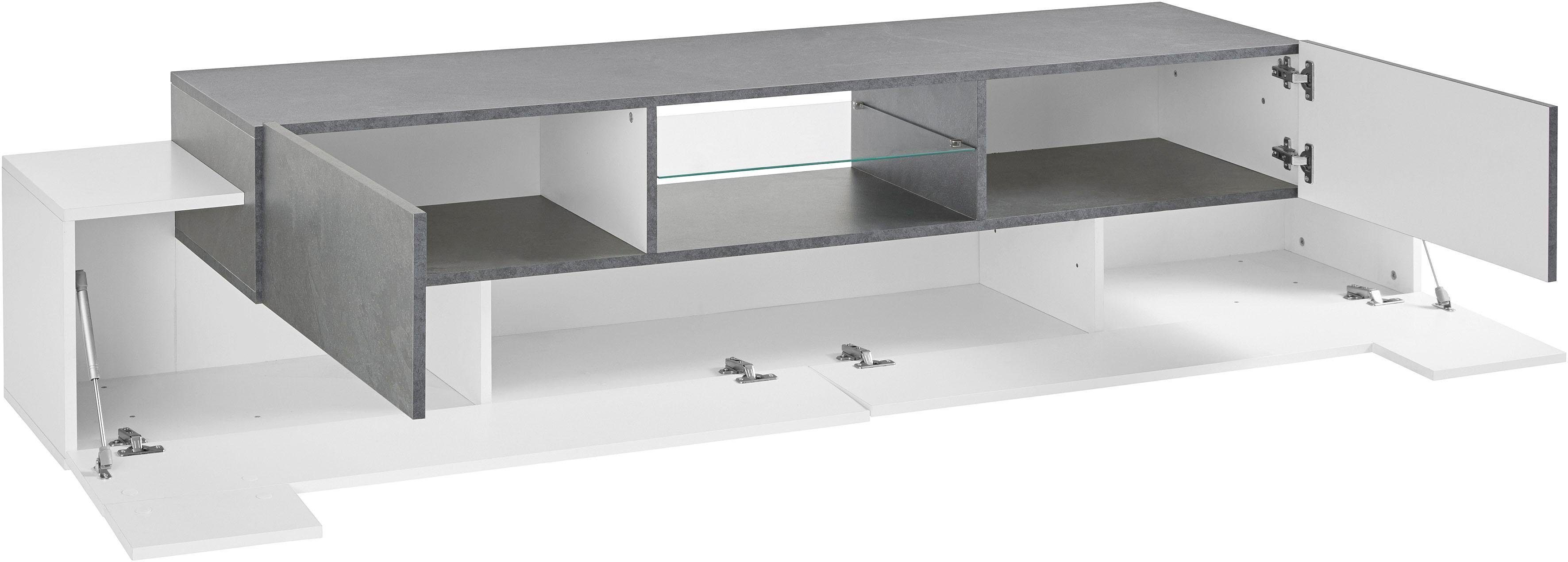 Tecnos TV-Board Coro, Breite ca. 220 cm