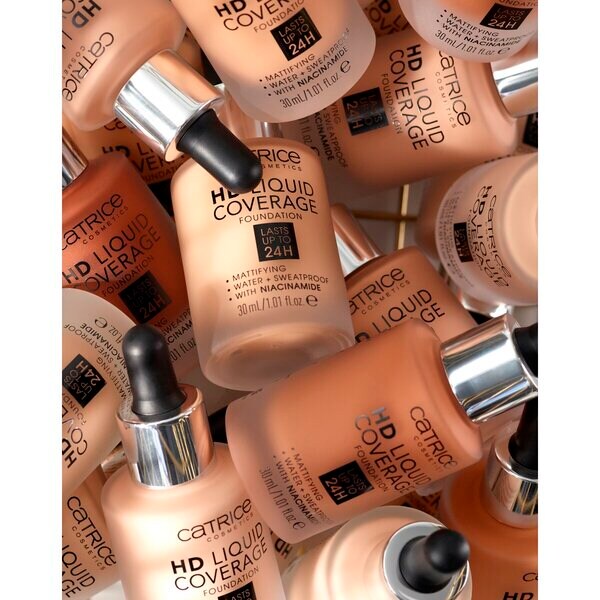 Catrice HD 34 Medium Beige folyékony fedésű alapozó 30ml