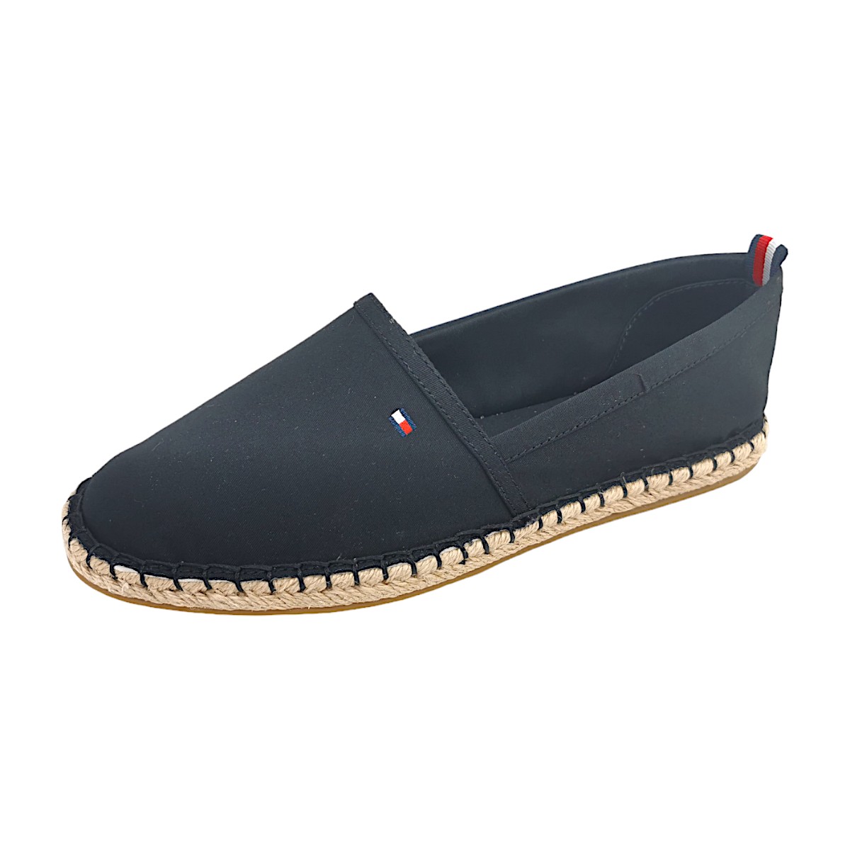 Tommy Hilfiger BASIC TOMMY FLAT ESPADRIL FW0FW06497 Schwarz BDS Black