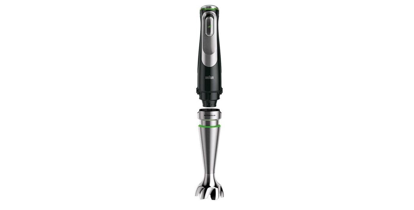 Braun Stabmixer MultiQuick 9 MQ 9135XI, 1200 W, Schneebesen, Crushed-Eis, Zerkleinerer, Advanced-Smart-Speed
