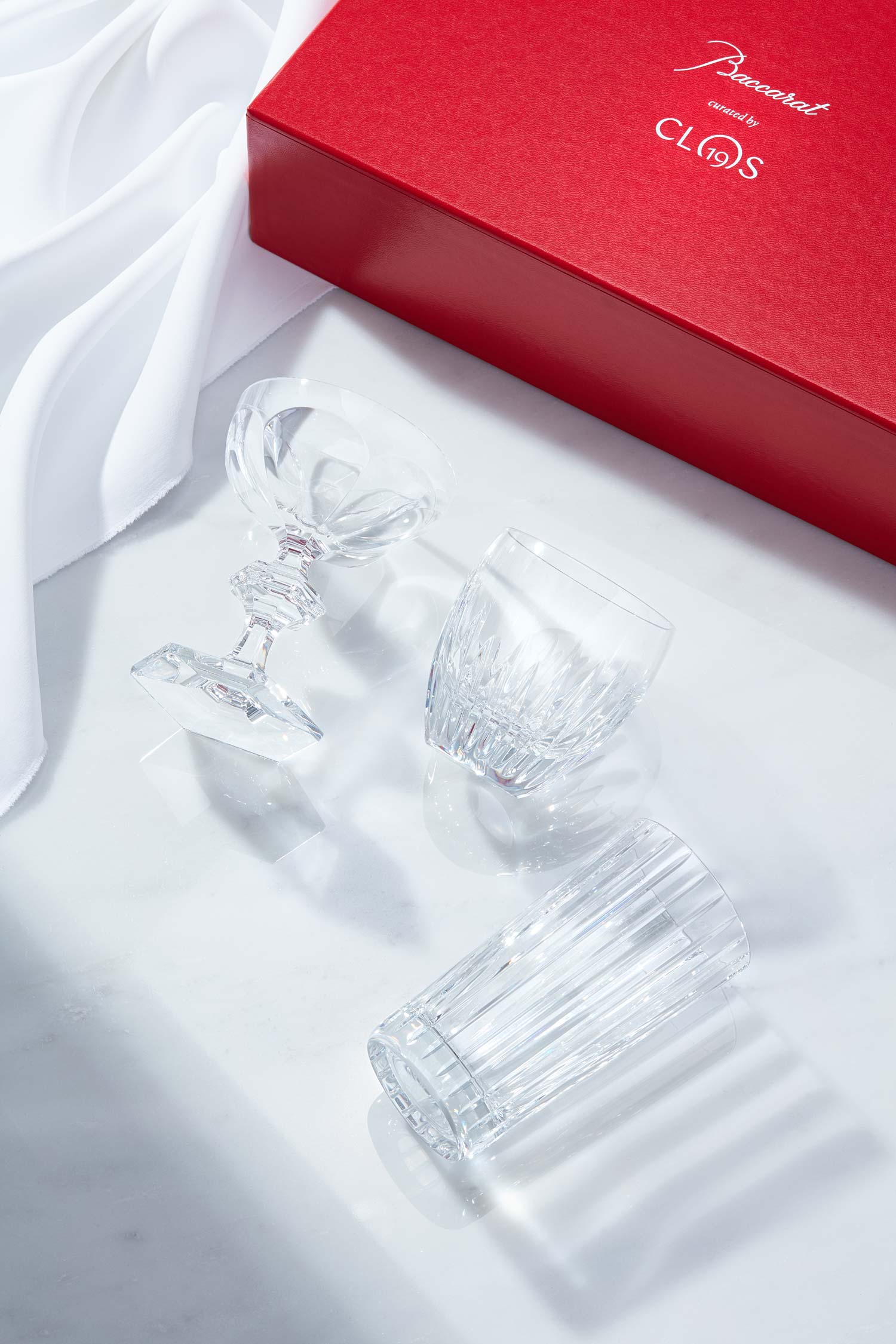 Clos19 Baccarat-Cocktailglas-Set von Clos19