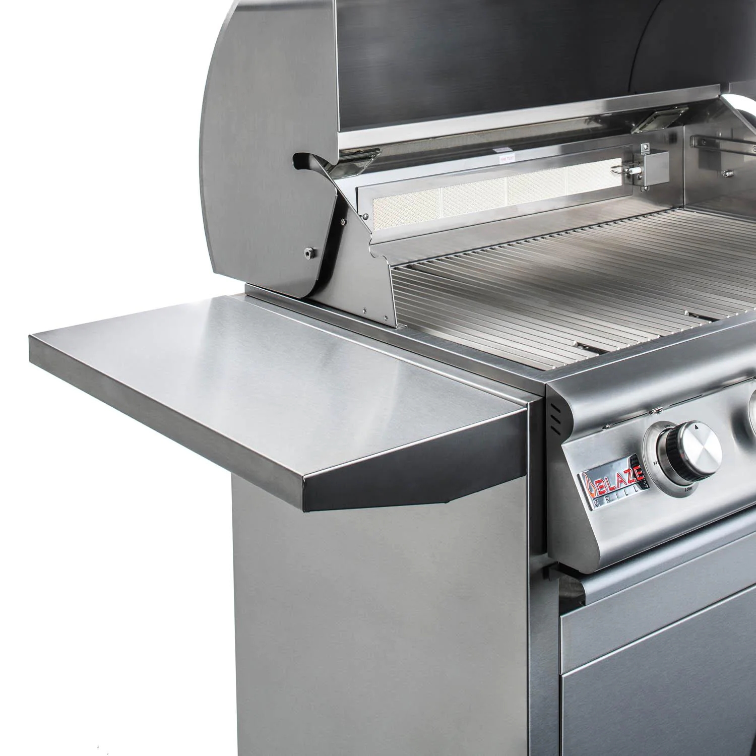Blaze Premium LTE Marine Grade 32-Inch 4-Burner Freestanding Propane Gas Grill With Rear Infrared Burner & Grill Lights - BLZ-4LTE2MG-LP