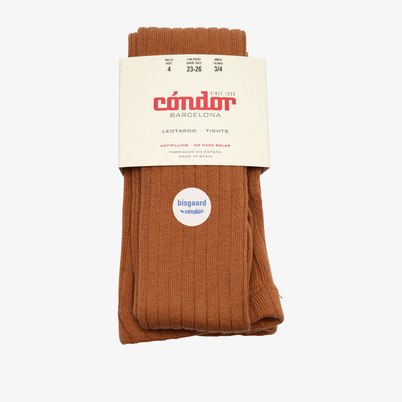 rib strumpfhosen - Braun