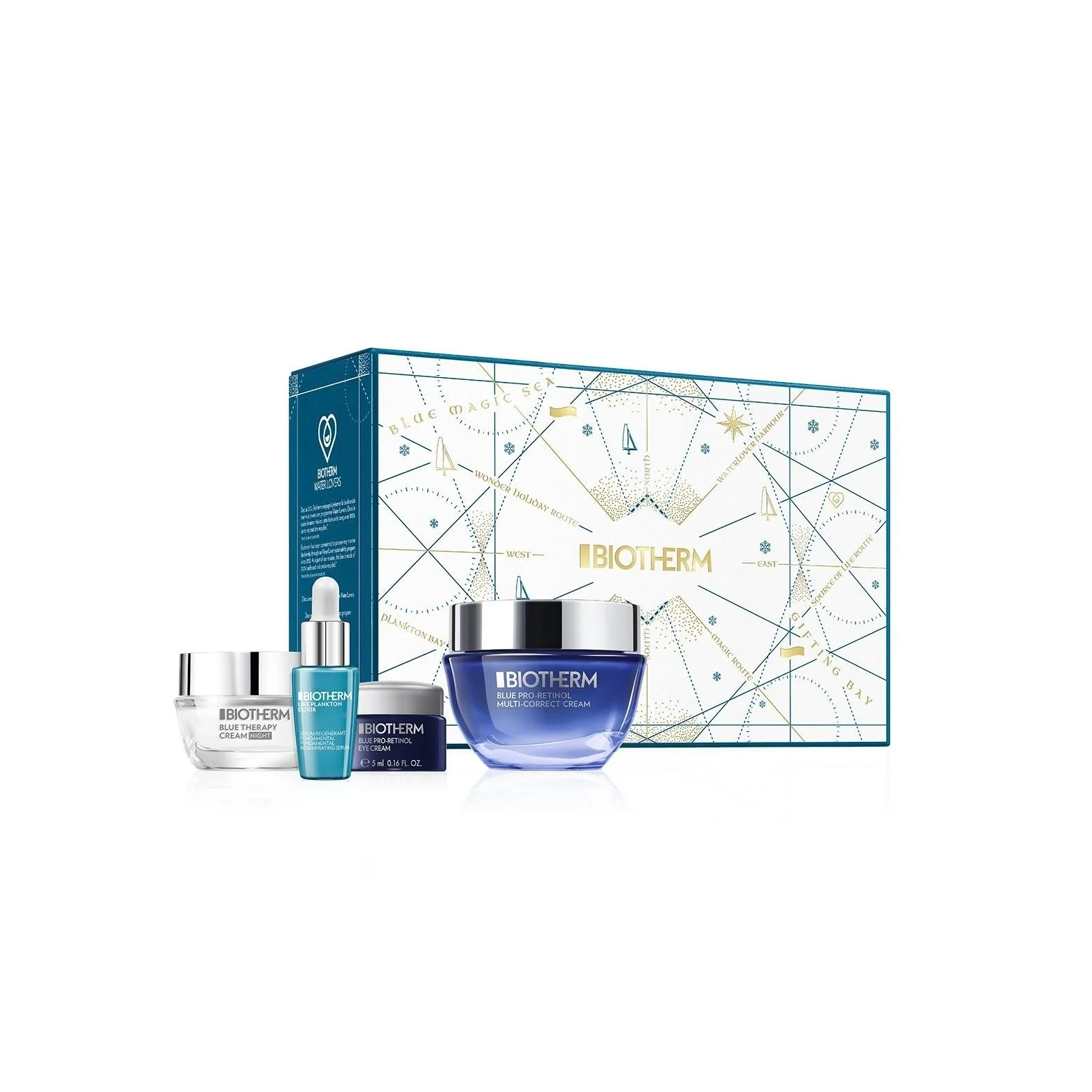 Blue Therapy Set Blue Therapy Pro-Retinol - Cofanetto Antirughe, Tratt.viso 24 ore antirughe