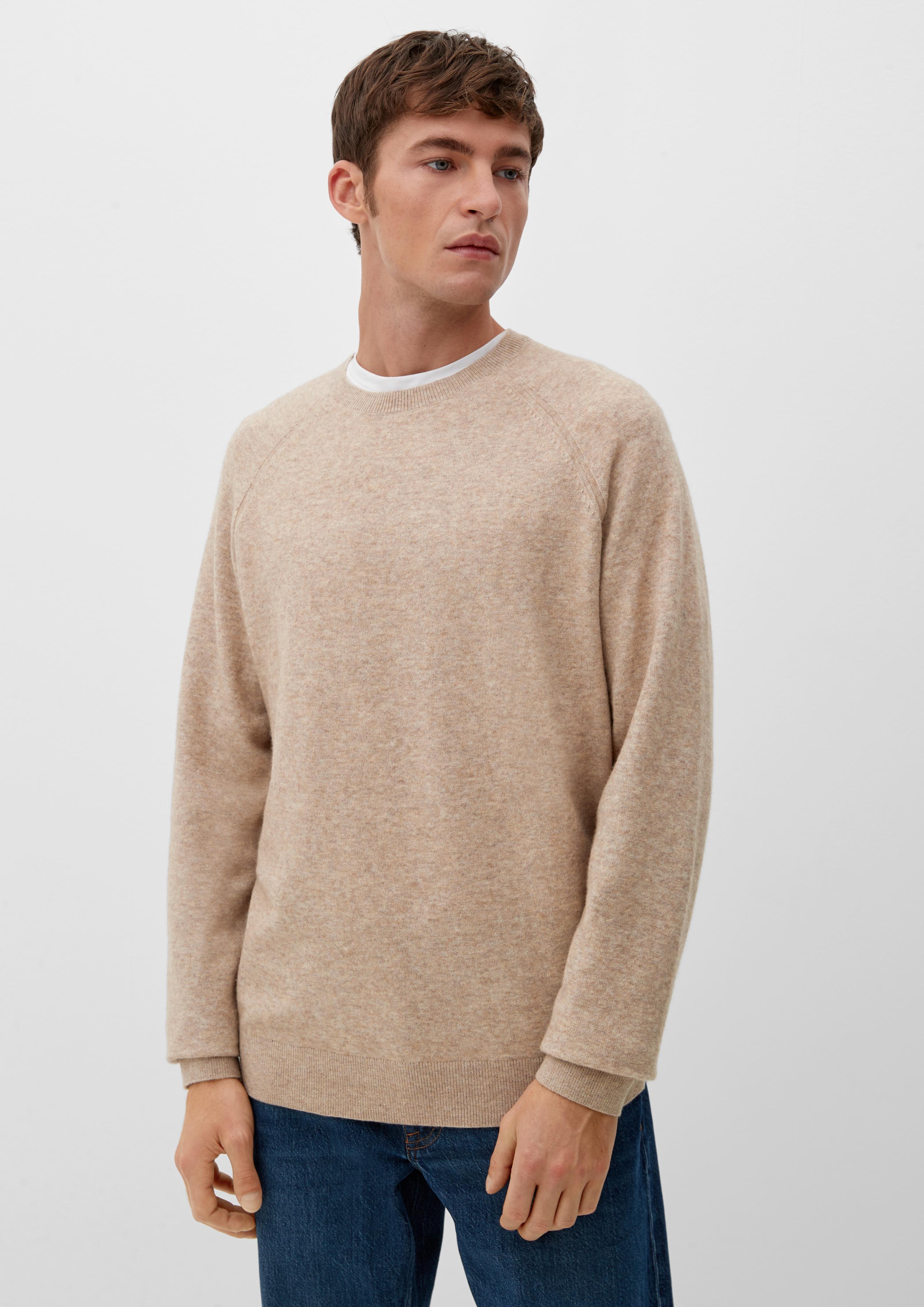 Feinstrick-Pullover aus Wollmix  2124531-82W0