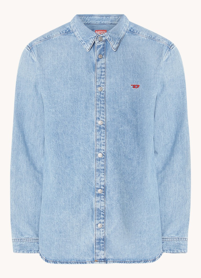 Diesel D-Simply traper majica regularnog kroja s vezom logotipa