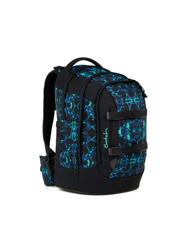 Satch Schulrucksack PACK Caleido Blue in Blau günstig kaufen onesize