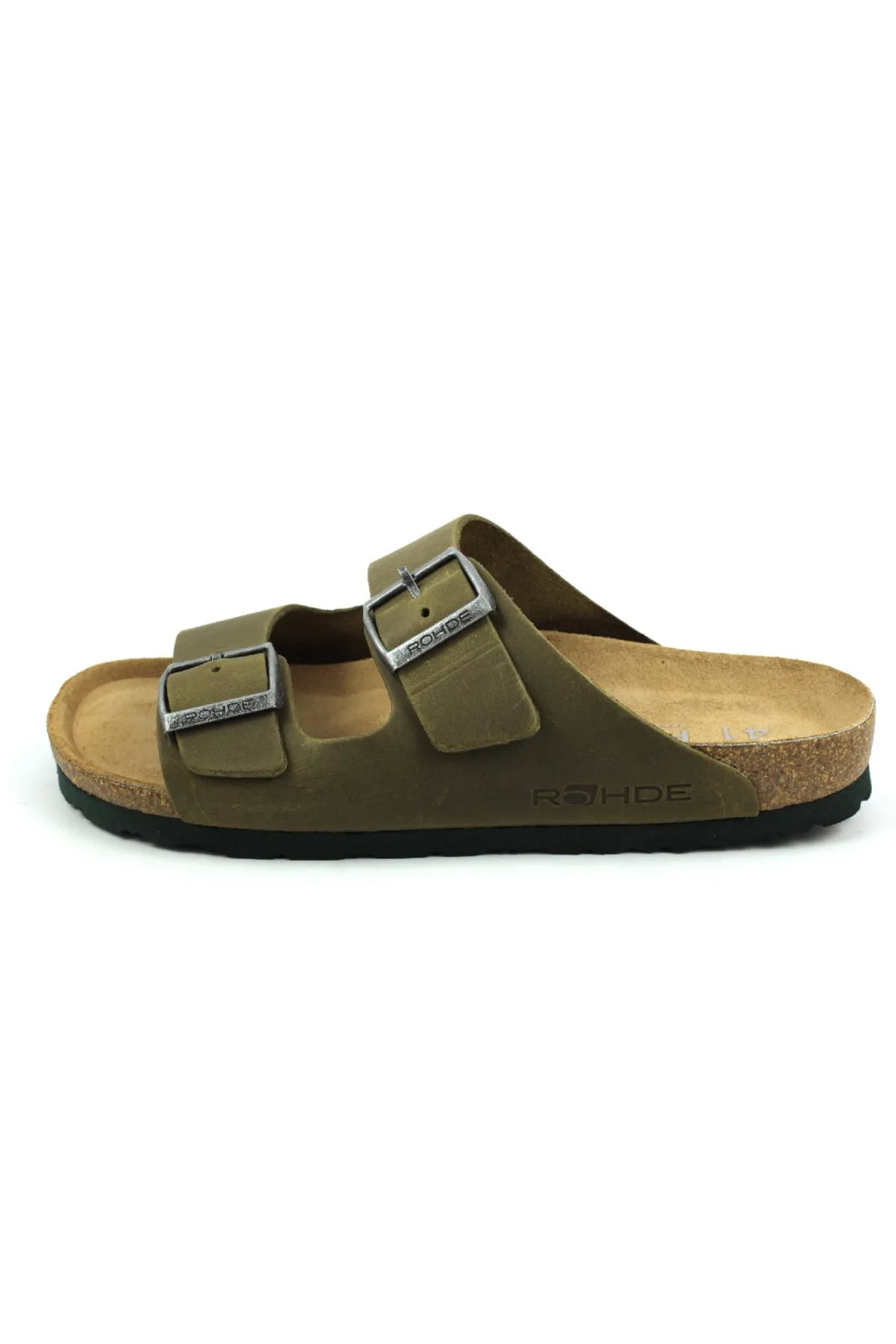 Rohde  Sandalette - Grün - Flacher Absatz