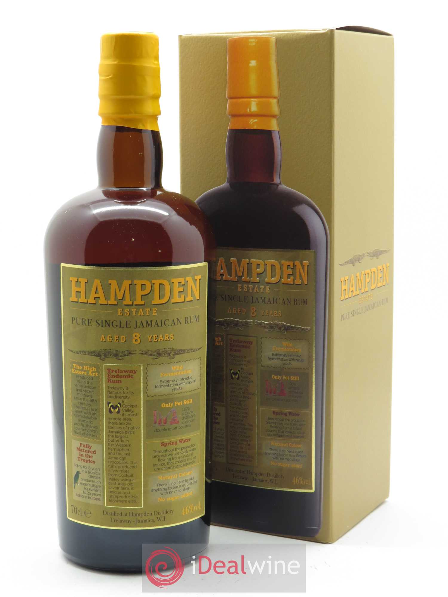 Hampden 8 years Velier (70 cl)  - Lot de 1 Bouteille