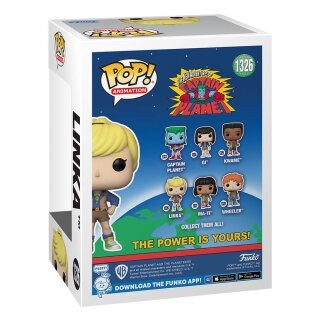 Captain Planet POP! Animation Figur Linka 9 cm
