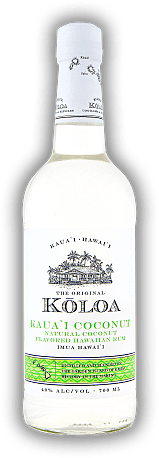 Koloa Kaua´i Coconut Koloa Kaua´i Coconut Sehr fruchtige Spirituose auf Rum-Basis mit natürlicher Kokosnuss, perfekt für jeden Karibik Liebhaber.  0,7	 Liter - Vol 40%