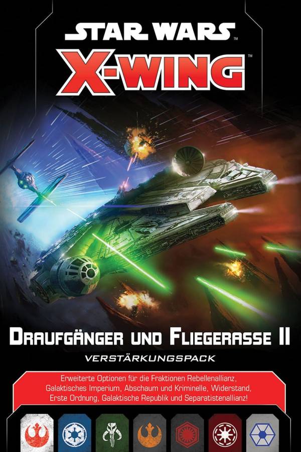 Star Wars: X-Wing 2. Edition - Draufgänger und Fliegerasse II (Erw.)