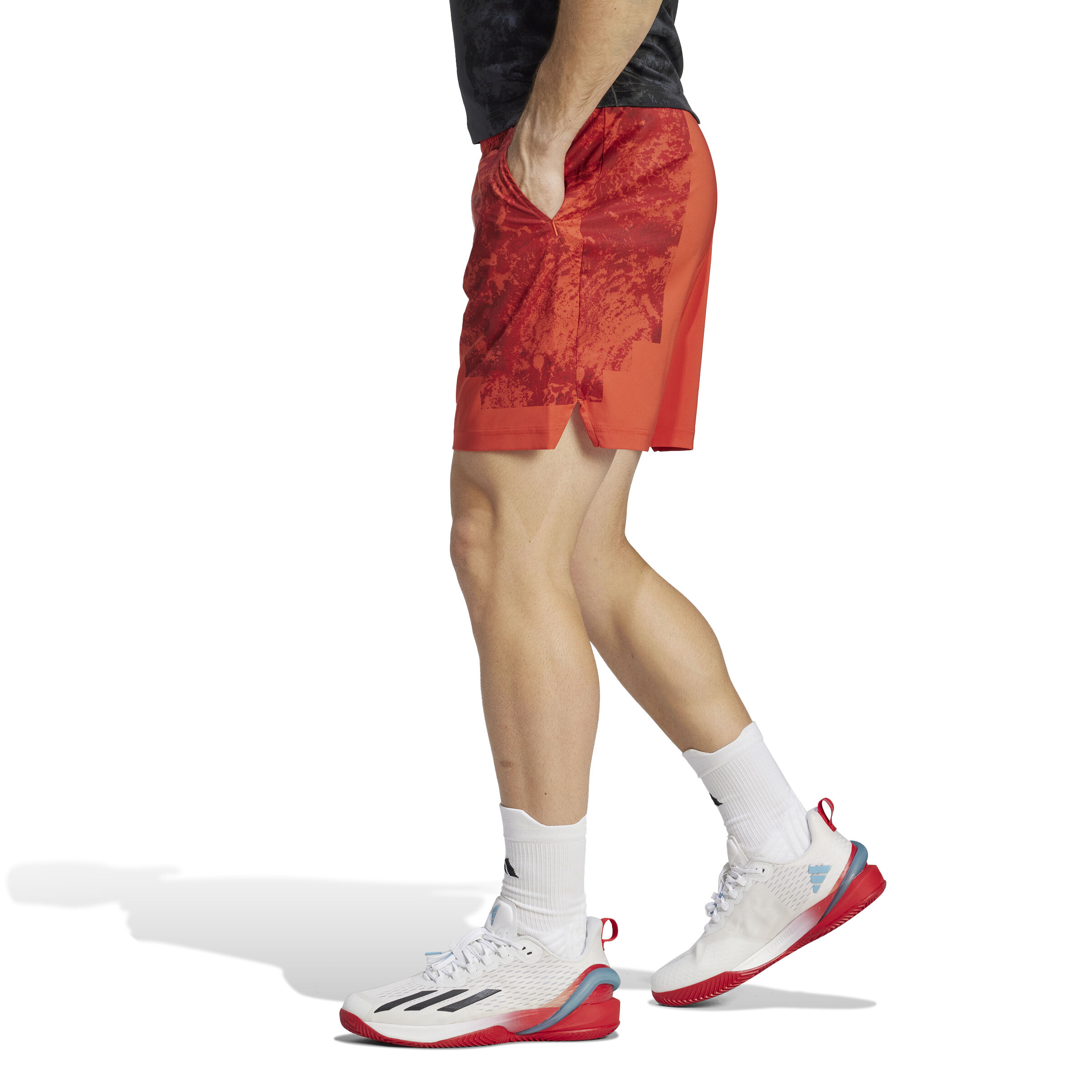 Paris Ergo Shorts Herren - Orange, Rot