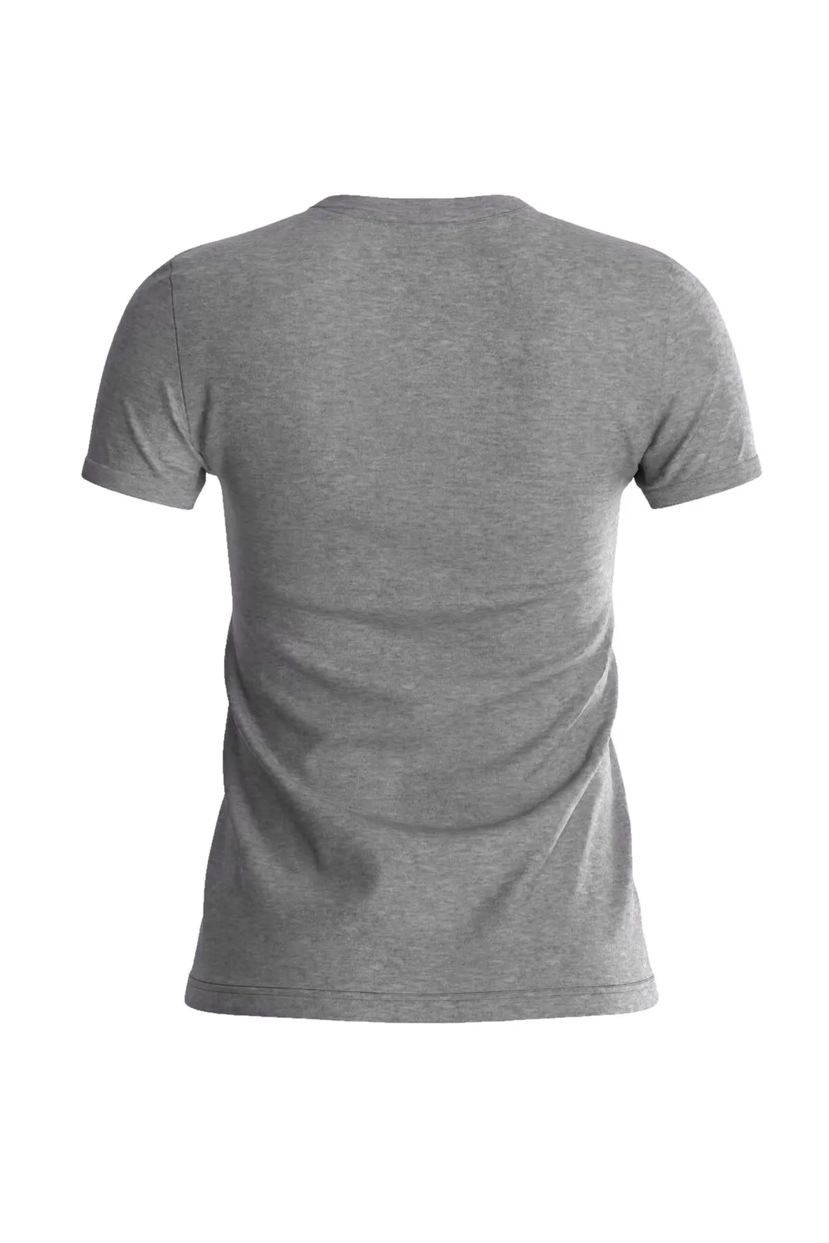 Guess  Shirt T-Shirt CN MINI TRIANGLE mit Rundhals-Ausschnitt und Label Print