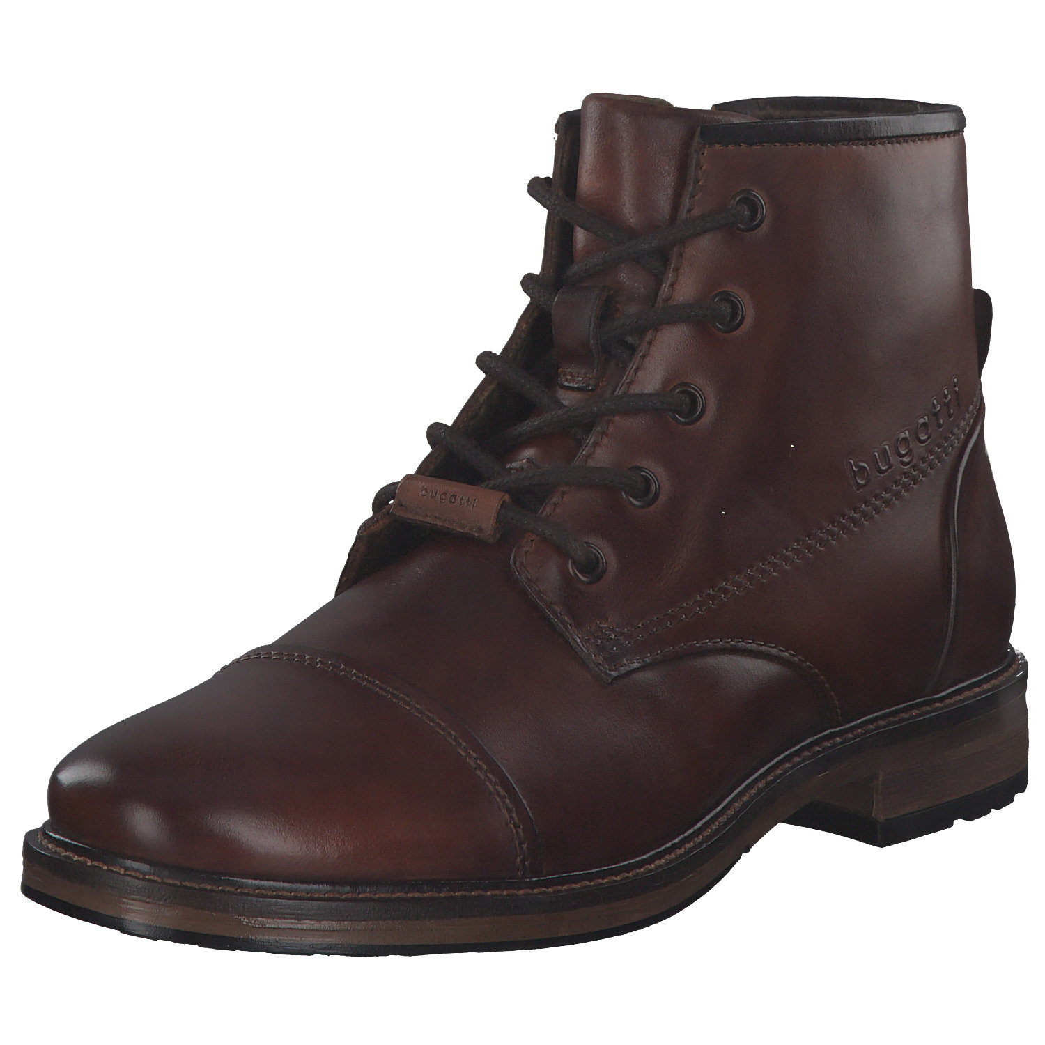 Bugatti Marcello I 78239, Schnürstiefeletten, Herren, Cognac