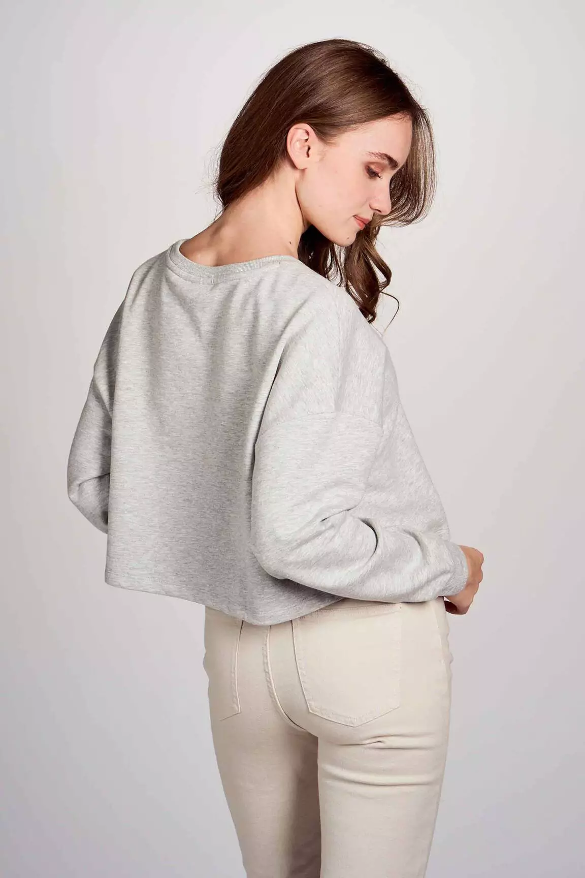 Only Sweats Femme couleur gris