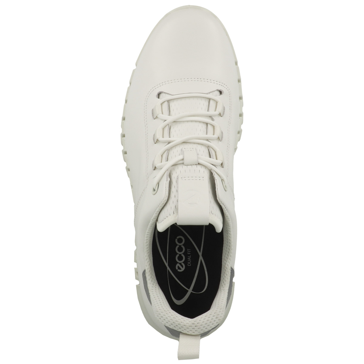 Ecco Gruuv Sneaker Low weiss