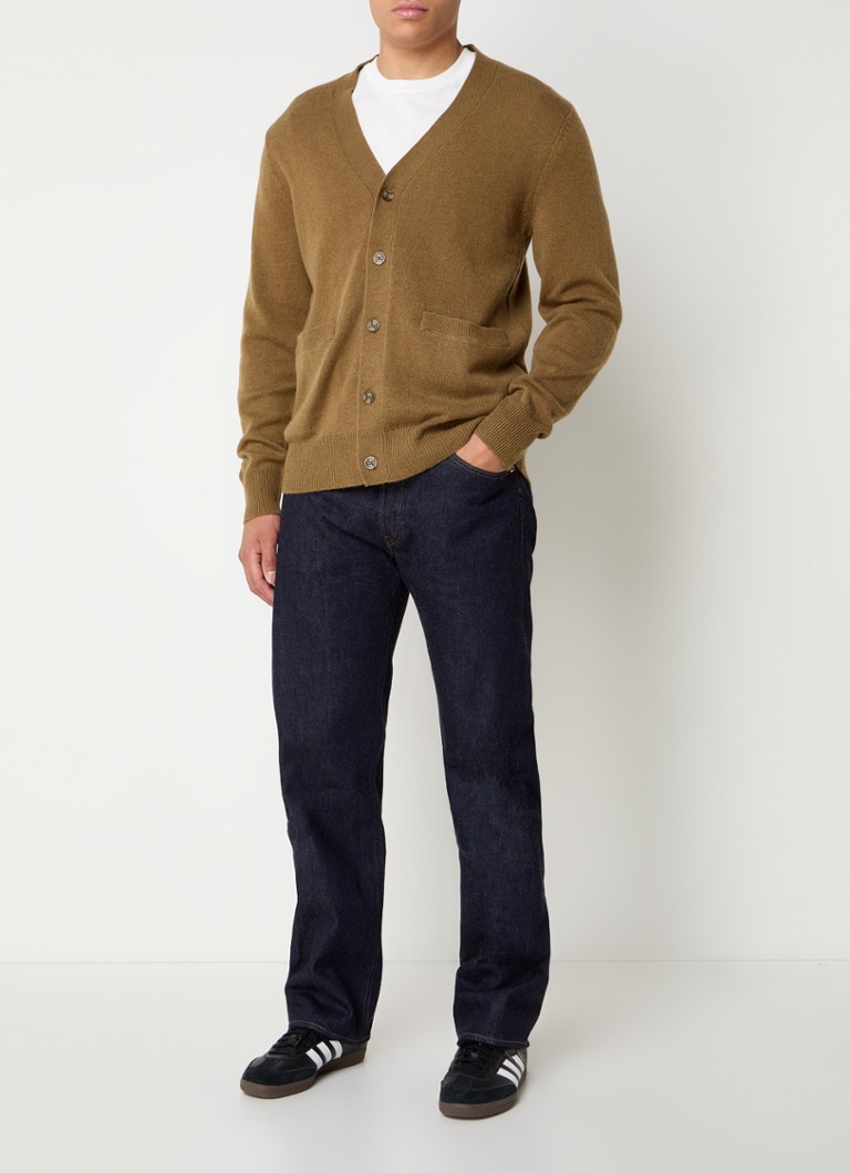 Levi's 1955 501 ploni džinsai su tamsiu skalbimu