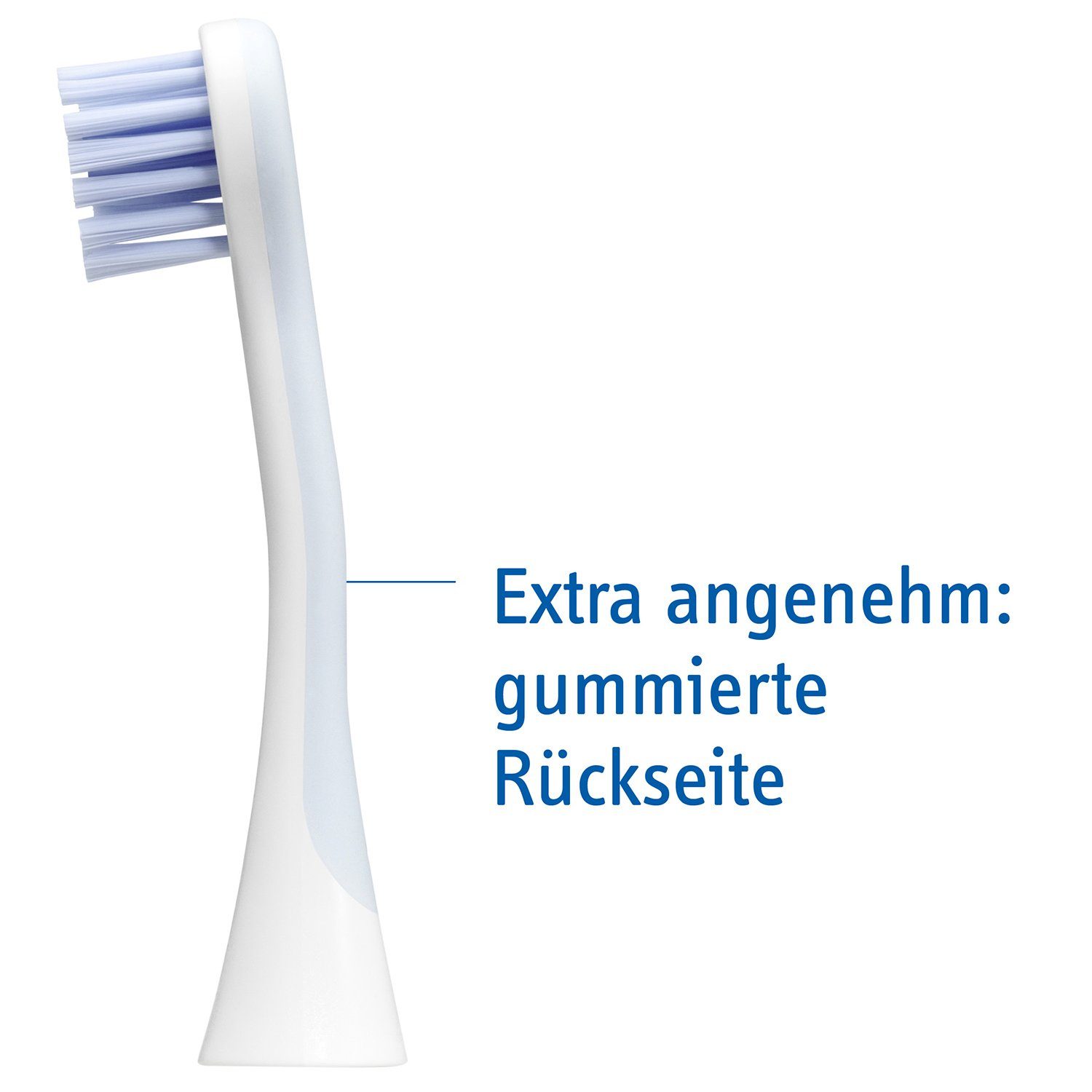 CURAPROX Aufsteckbürsten Hydrosonic SENSITIVE 2x Aufsteckbürsten, sehr sanft, optimal für schwer erreichbare Stellen