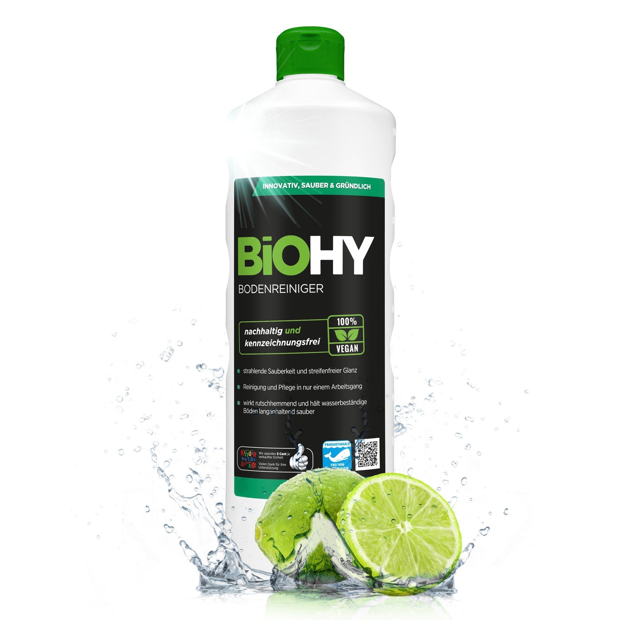 BiOHY Bodenreiniger 1 x 250 ml Flasche Fussbodenreiniger (1-St)