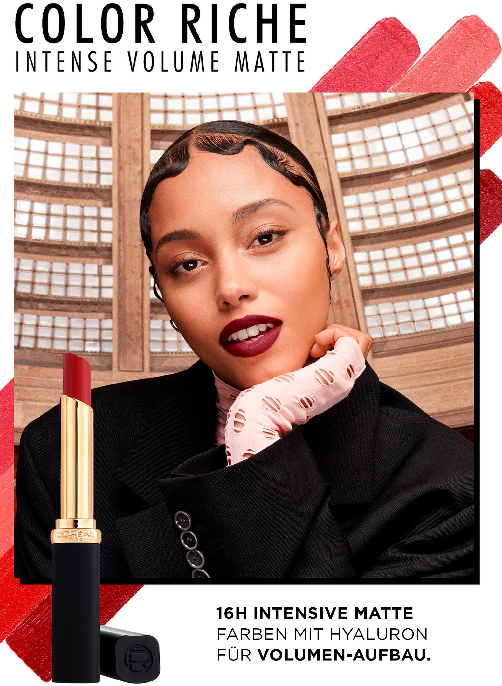 L'ORÉAL PARIS Lippenstift Color Riche Intense Volume Matte