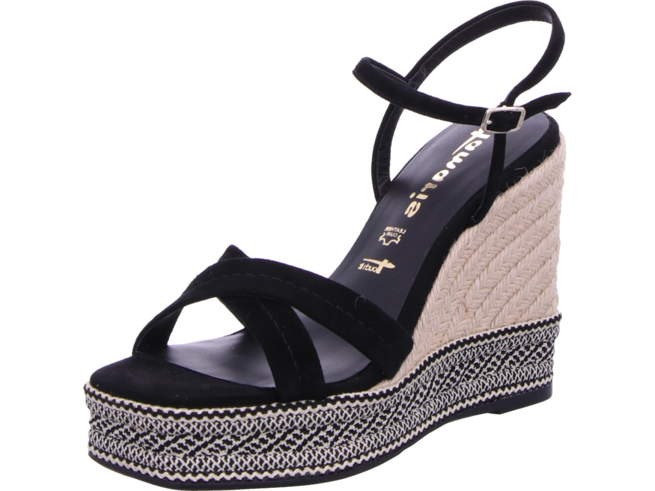 TAMARIS Klassische Sandalen schwarz