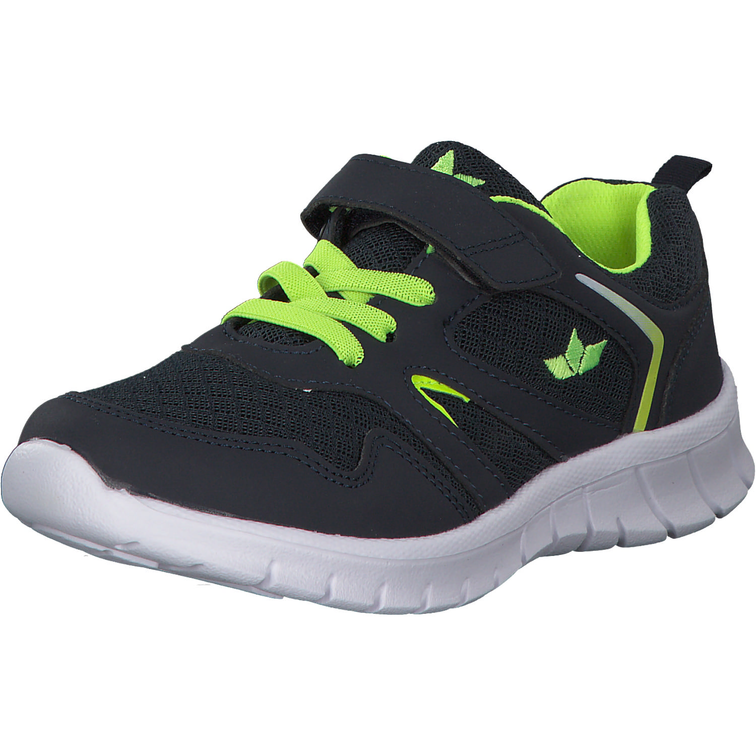 Geka Skip VS, Sneakers Low, Kinder, marine/lemon