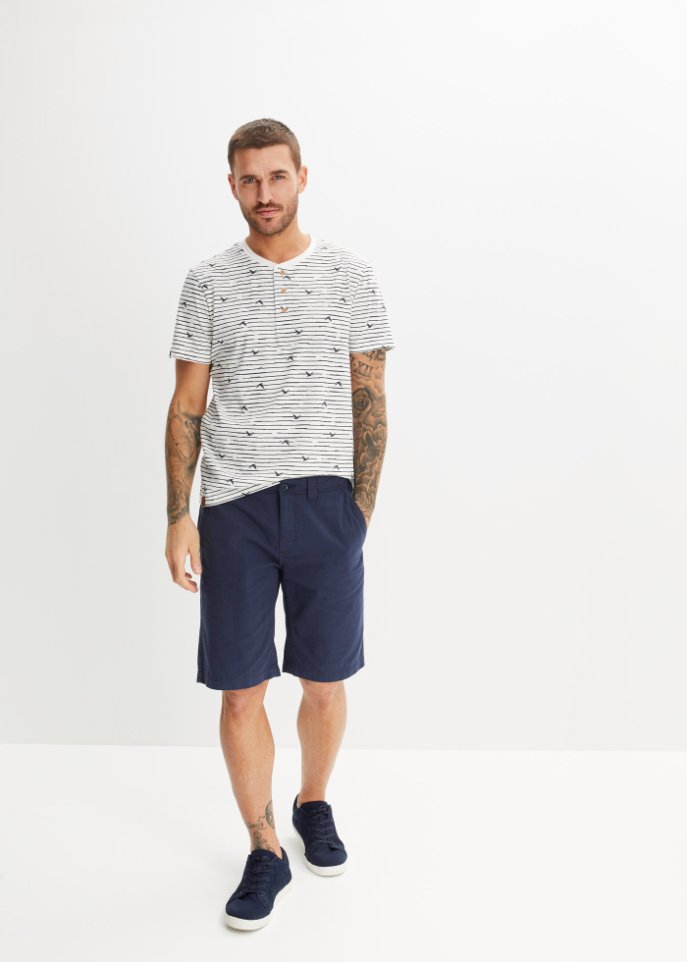 Henleyshirt, Kurzarm