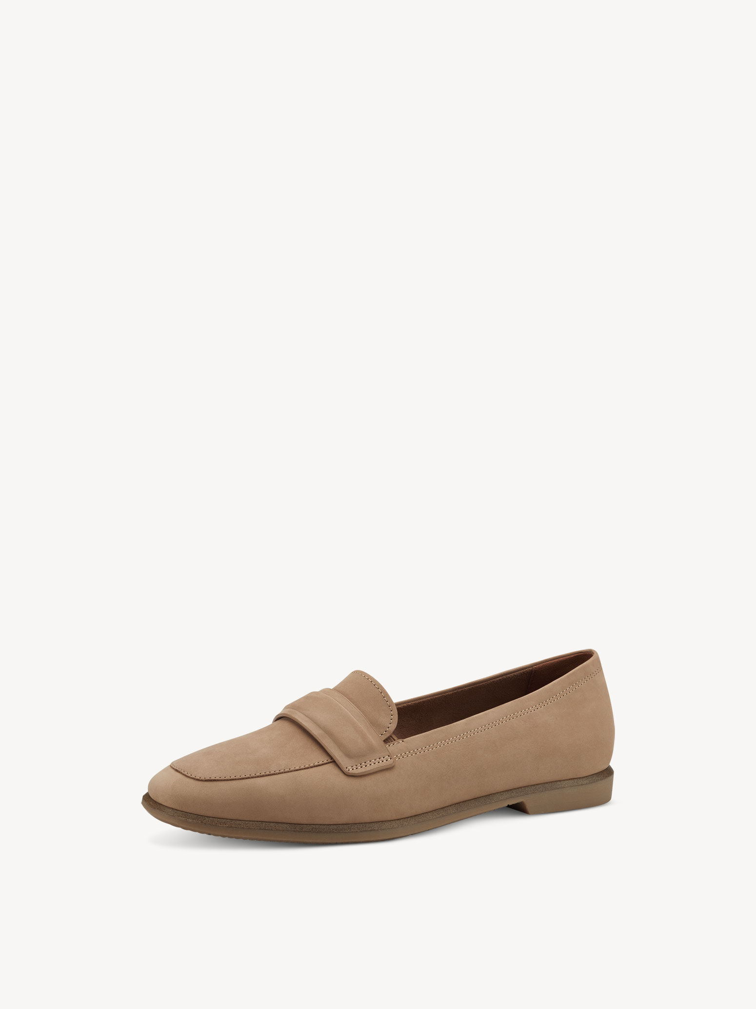 Slipper en cuir - marron