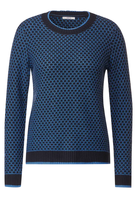 CECIL Two-Colored Strickpullover