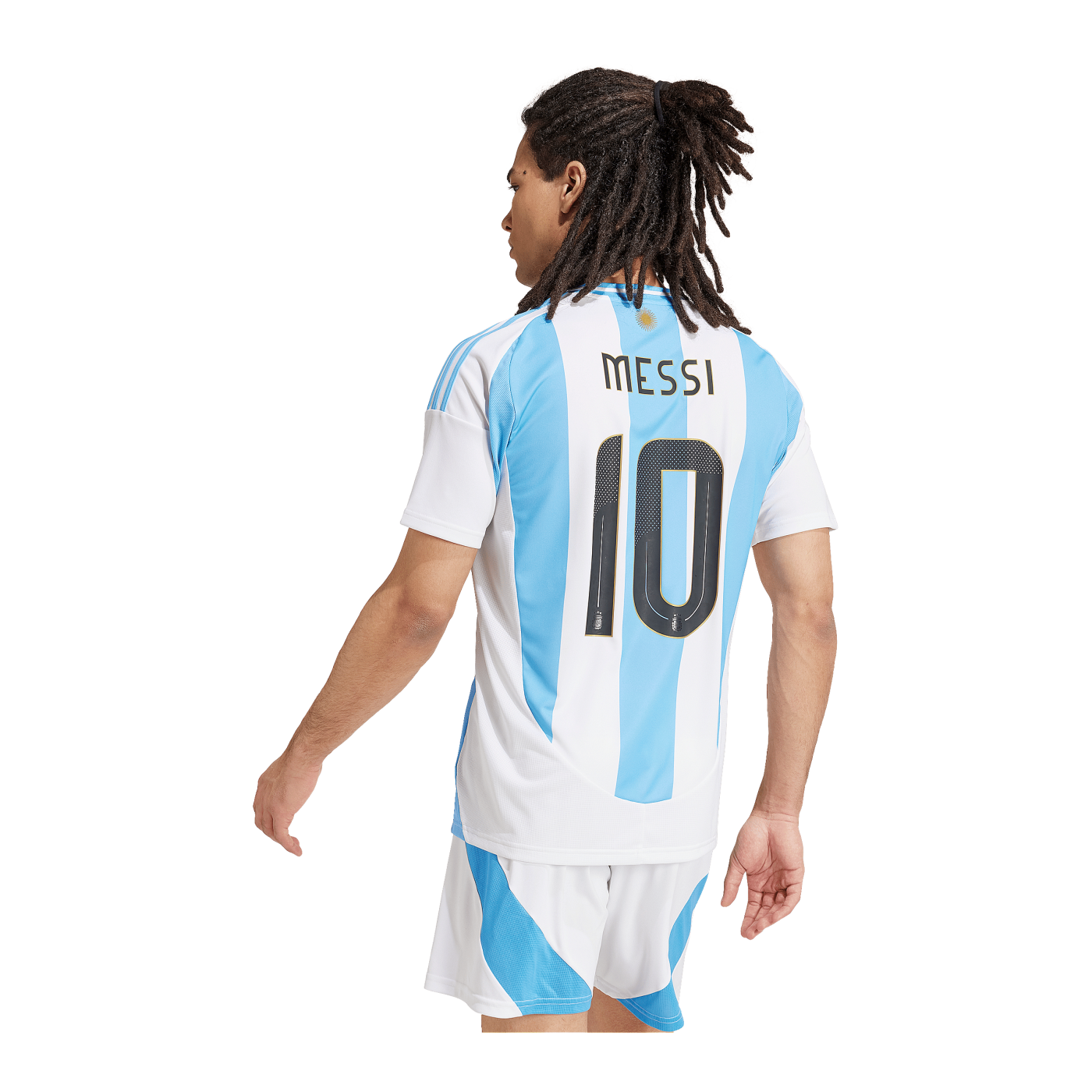 adidas Argentina 24 Messi Home Jersey White