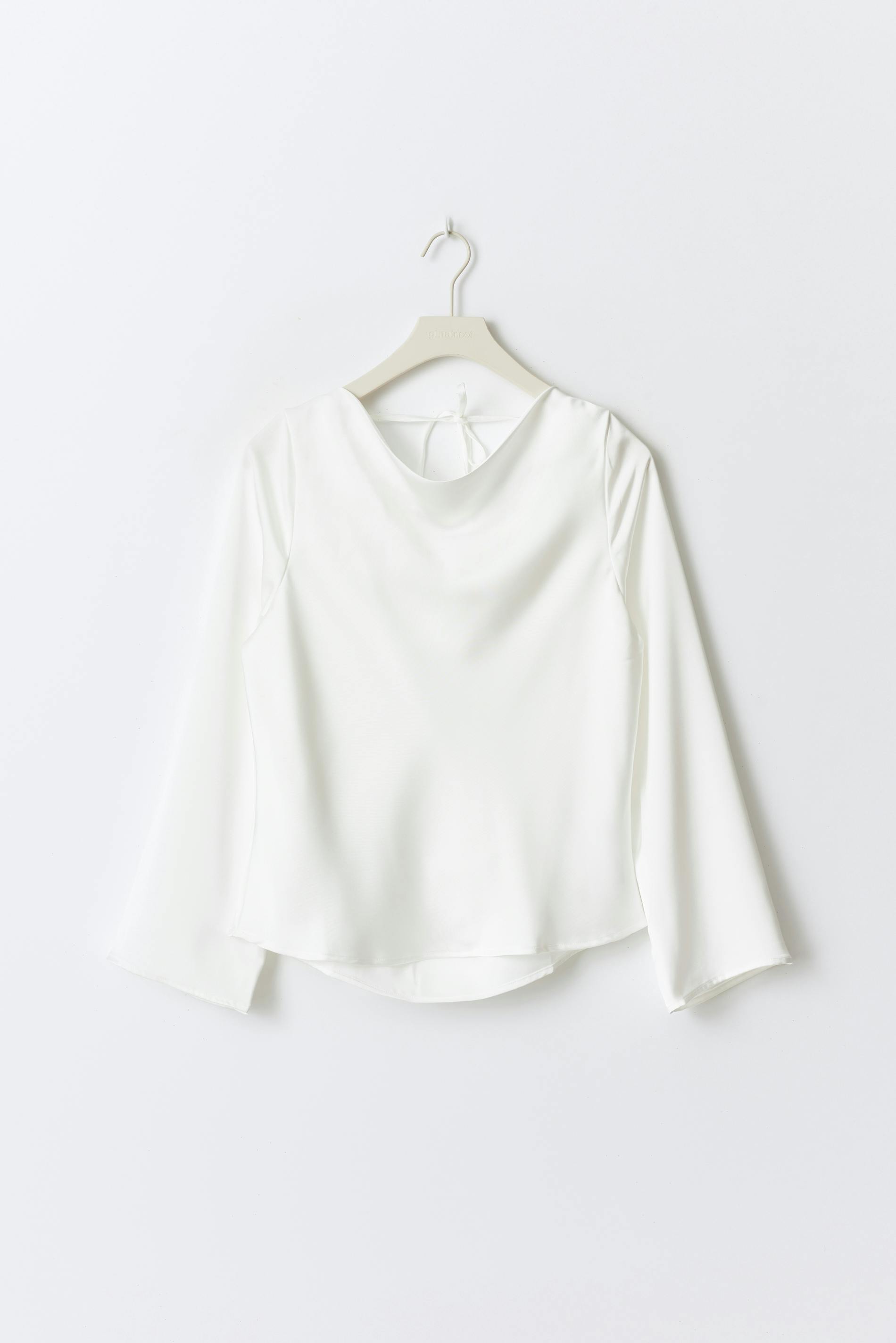 Draped blouse