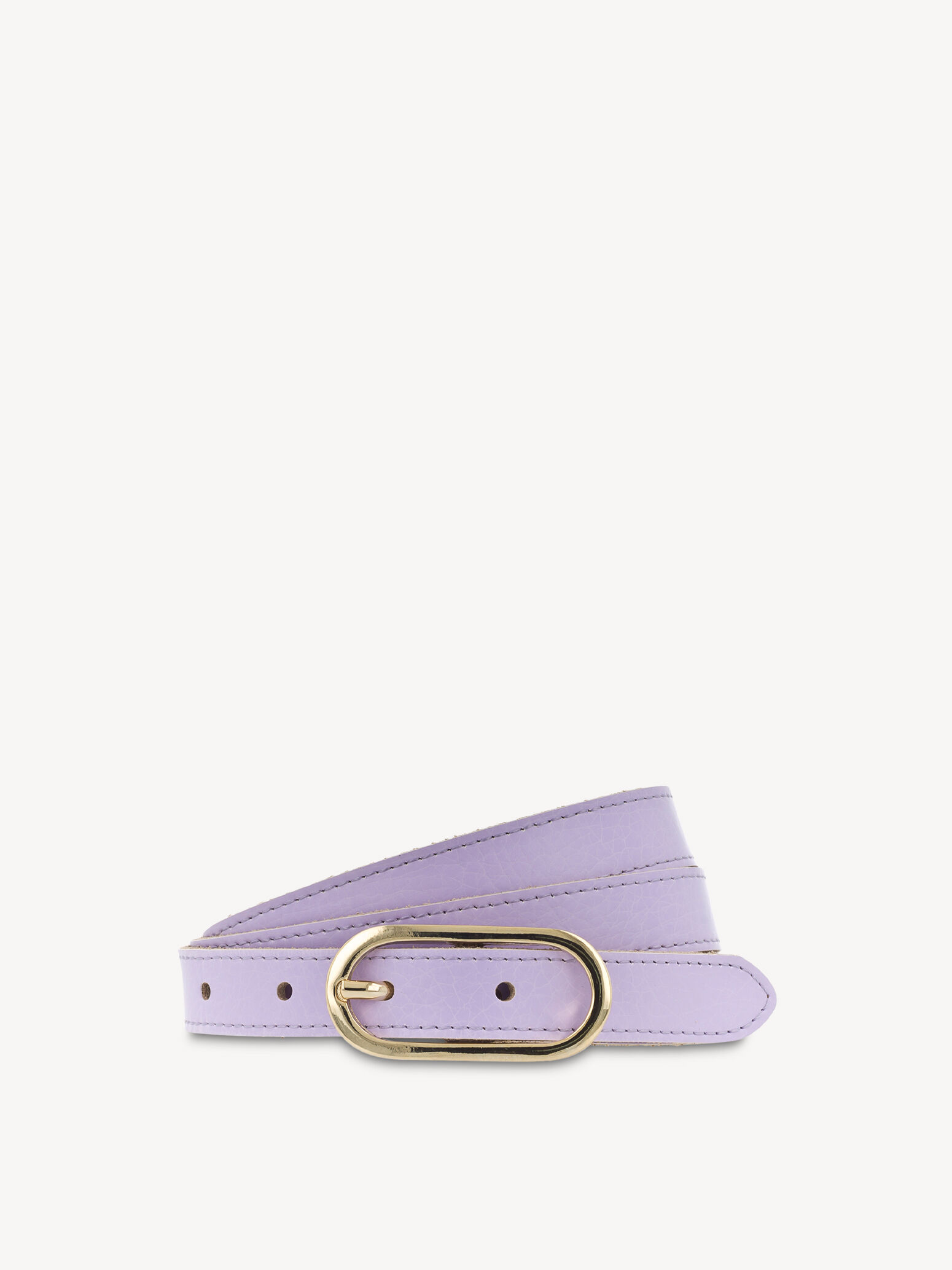 Ceinture en cuir - mauve