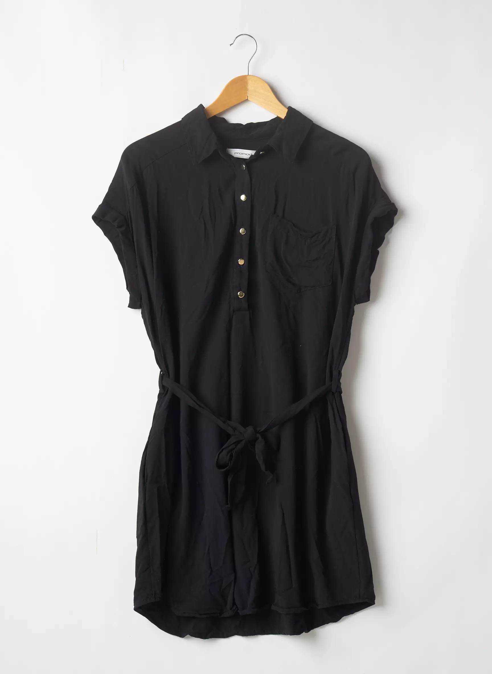 Promod Robes Mi Longues Femme couleur noir