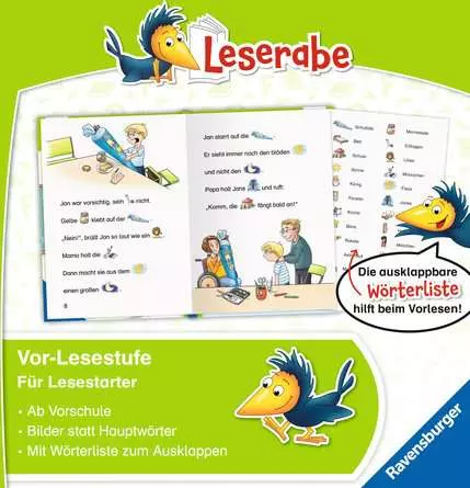 Leserabe - Vor-Lesestufe: Lustige Geschichten vom 1. Schultag