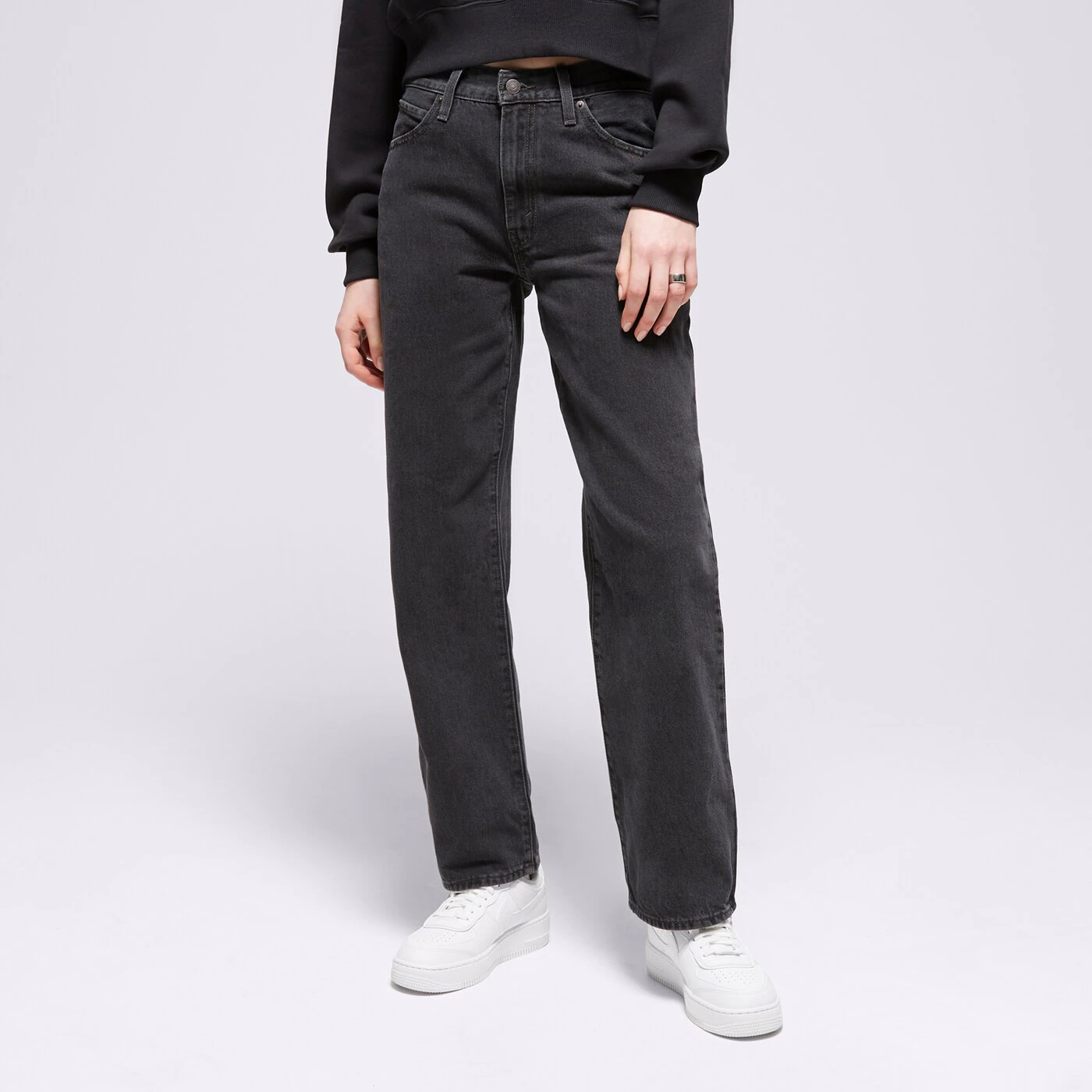LEVI'S HOSE 94 BAGGY BLACKS Schwarz