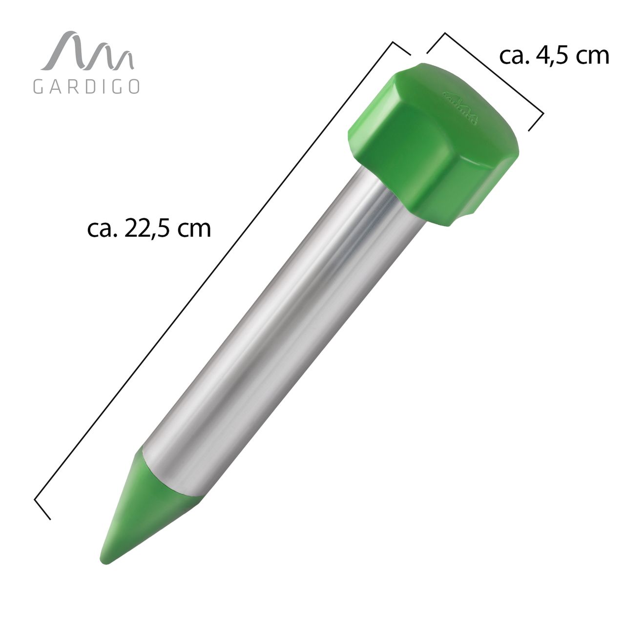 Gardigo Maulwurf-Abwehr Mini Alu inkl.Batterien