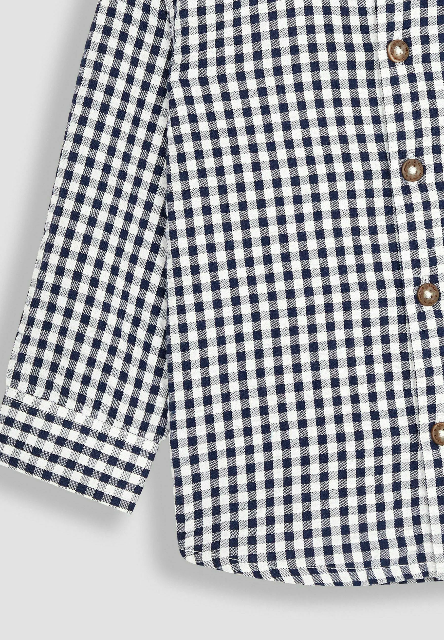 JoJo Maman Bébé GINGHAM-REGULAR FIT - Camisa